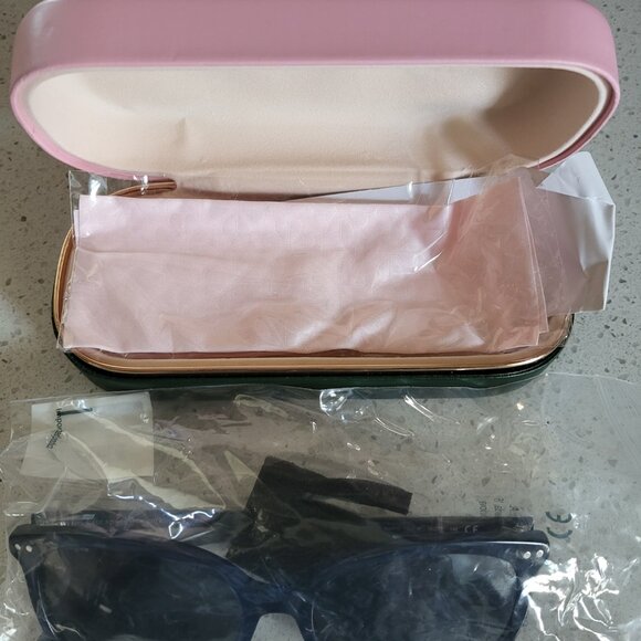 Kate Spade Alina Translucent Blue Sunglasses main image 4